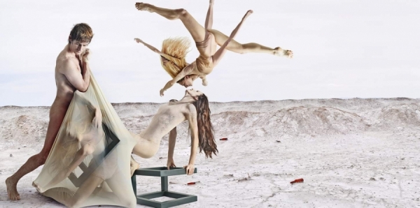Photograph Shimon And Tammar Rothstein Migration on One Eyeland